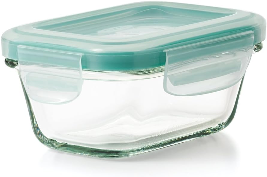 OXO Good Grips 30-Piece Plastic and Glass Food Storage Container Set - Teal