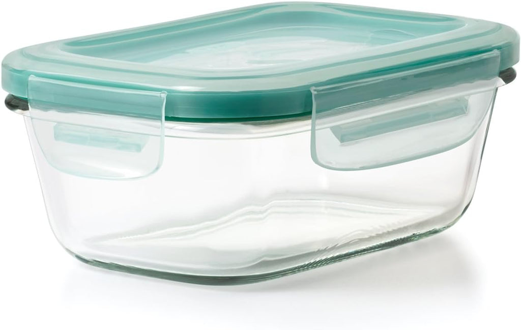 OXO Good Grips 30-Piece Plastic and Glass Food Storage Container Set - Teal