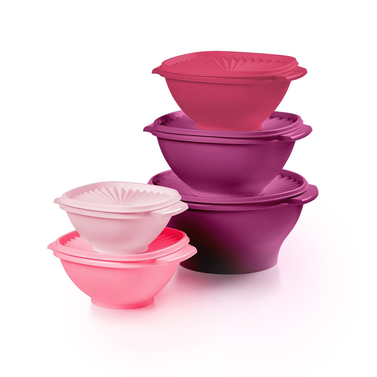 Tupperware Heritage 36-Piece Vintage Pastel Set (18 Containers + 18 Lids)