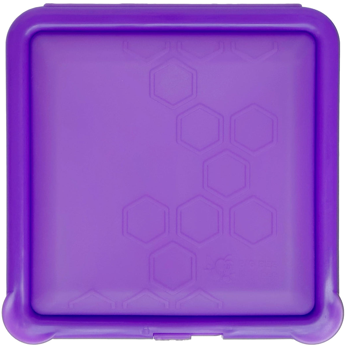 Big Bee, Little Bee SoftShell Reusable Silicone Food Storage Container - Clamshell Snap-Close Design, No Lost Lids, Easy to Clean, Compact for Travel, Meal Prep, Microwave Freezer and Dishwasher Safe