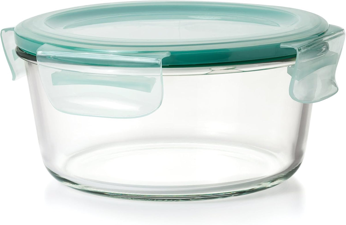 OXO Good Grips 30-Piece Plastic and Glass Food Storage Container Set - Teal