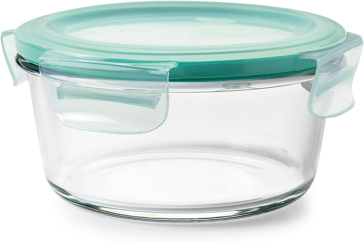 OXO Good Grips 30-Piece Plastic and Glass Food Storage Container Set - Teal