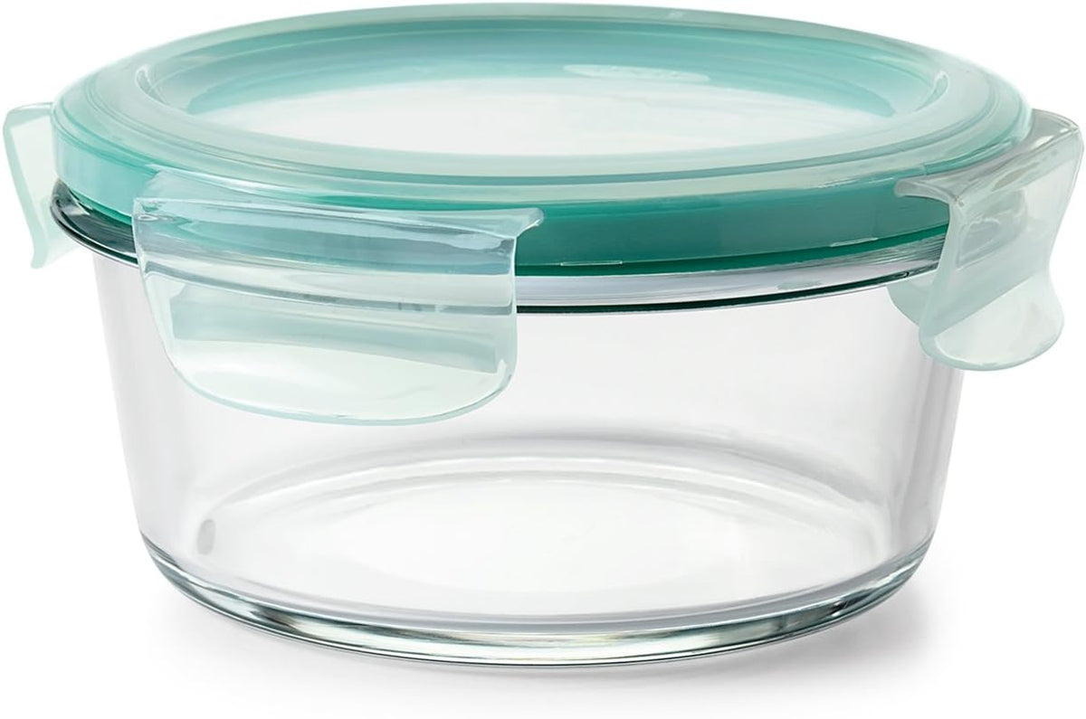 OXO Good Grips 30-Piece Plastic and Glass Food Storage Container Set - Teal