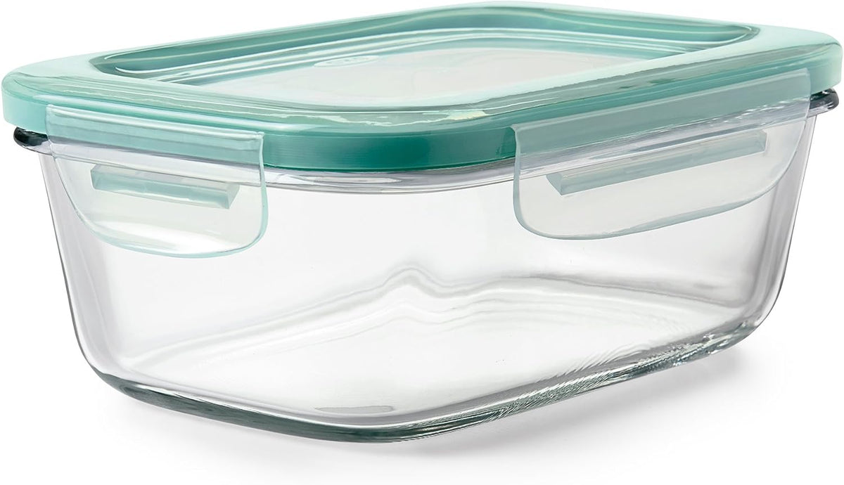 OXO Good Grips 30-Piece Plastic and Glass Food Storage Container Set - Teal
