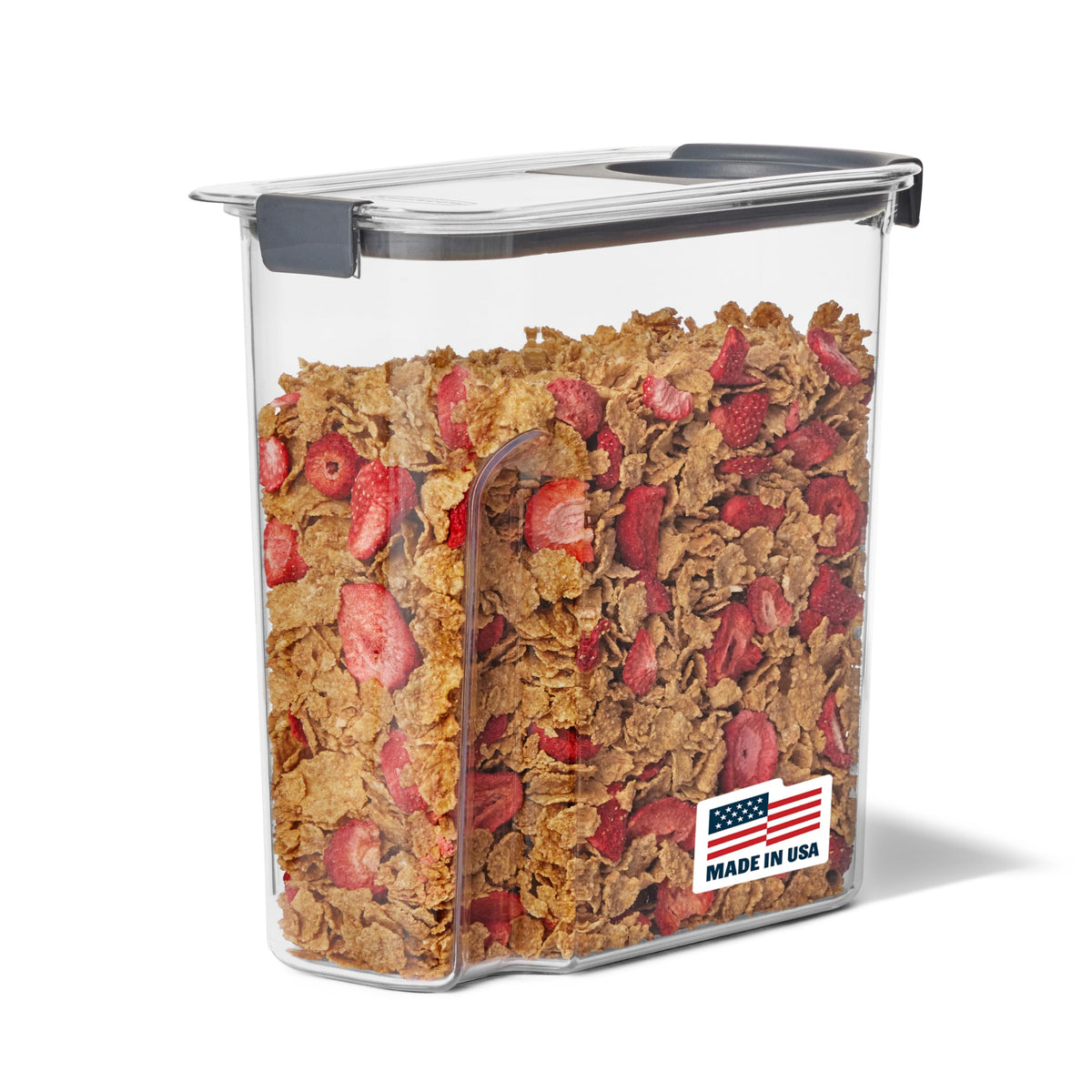 Rubbermaid Brilliance 14-Piece Food Storage Container Set with Scoops Airtight BPA-Free for Kitchen and Pantry Organization