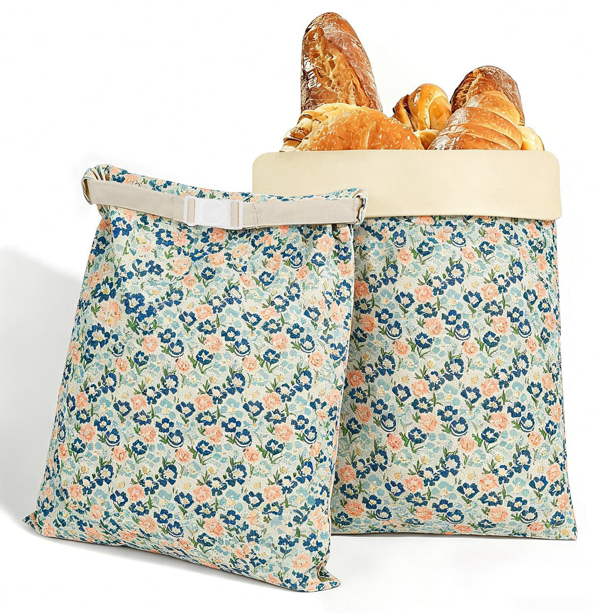 Beeswax Bread Bag for Sourdough Homemade Bread bags XL Reusable Storage Bag