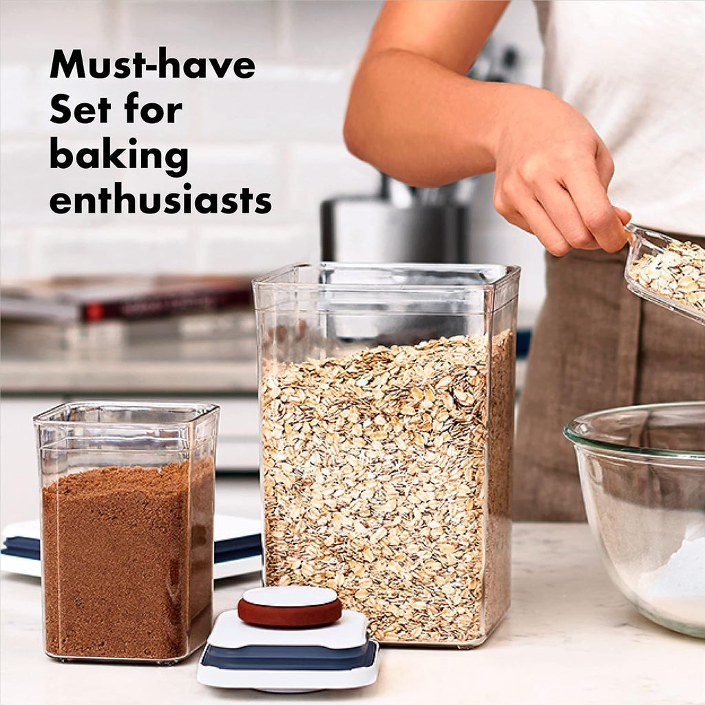 OXO Good Grips 8-Piece Baking Essentials POP Storage Container Set